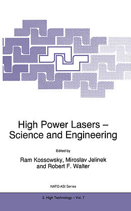 Fester Einband High Power Lasers - Science and Engineering von 