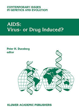 Couverture cartonnée AIDS: Virus- or Drug Induced? de 