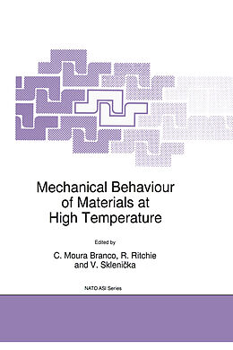 Fester Einband Mechanical Behaviour of Materials at High Temperature von 