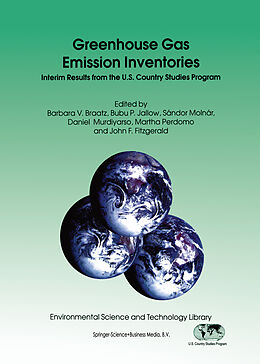 Fester Einband Greenhouse Gas Emission Inventories von 