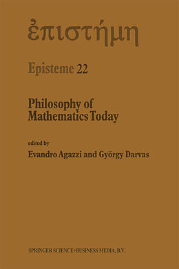 Livre Relié Philosophy of Mathematics Today de 