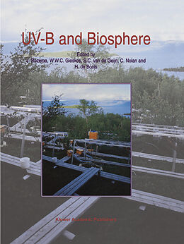 Fester Einband UV-B and Biosphere von 