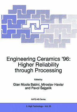 Fester Einband Engineering Ceramics  96: Higher Reliability through Processing von 