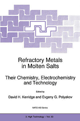 Fester Einband Refractory Metals in Molten Salts von 