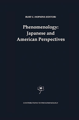 Livre Relié Phenomenology: Japanese and American Perspectives de 