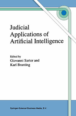 Livre Relié Judicial Applications of Artificial Intelligence de 