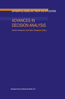 Fester Einband Advances in Decision Analysis von 