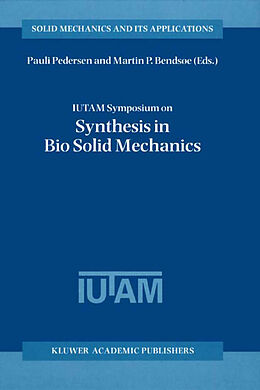 Fester Einband IUTAM Symposium on Synthesis in Bio Solid Mechanics von 