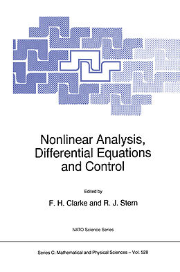 Kartonierter Einband Nonlinear Analysis, Differential Equations and Control von 