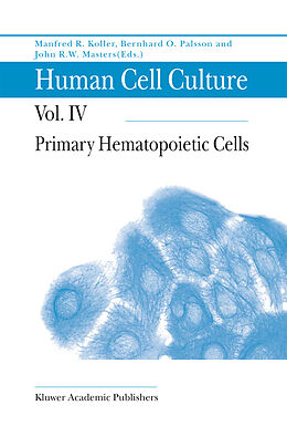 Fester Einband Human Cell Culture von 
