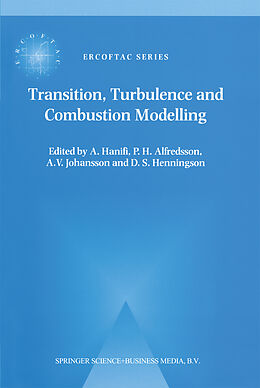 Livre Relié Transition, Turbulence and Combustion Modelling de 