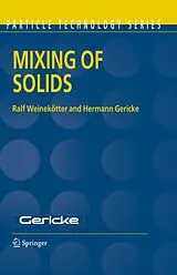 Fester Einband Mixing of Solids von Ralf Weinekötter, H. Gericke