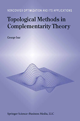 Fester Einband Topological Methods in Complementarity Theory von G. Isac