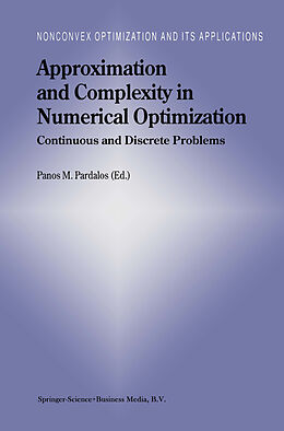 Fester Einband Approximation and Complexity in Numerical Optimization von 