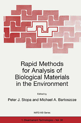 Fester Einband Rapid Methods for Analysis of Biological Materials in the Environment von 