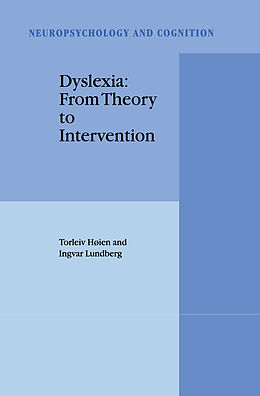 Fester Einband Dyslexia: From Theory to Intervention von I. Lundberg, Torleiv Høien