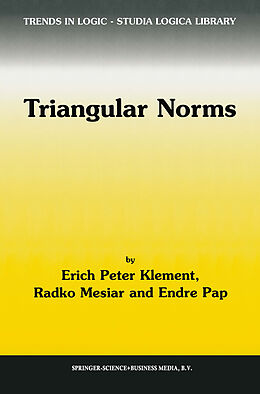 Fester Einband Triangular Norms von Erich Peter Klement, E. Pap, R. Mesiar