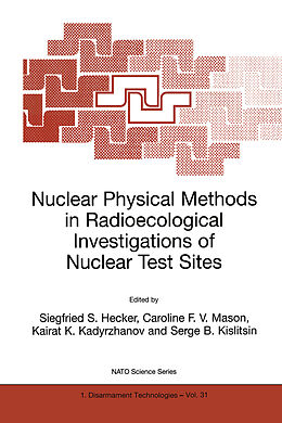 Fester Einband Nuclear Physical Methods in Radioecological Investigations of Nuclear Test Sites von 