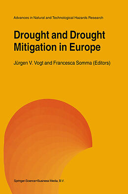 Fester Einband Drought and Drought Mitigation in Europe von 