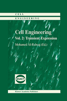 Livre Relié Cell Engineering de 