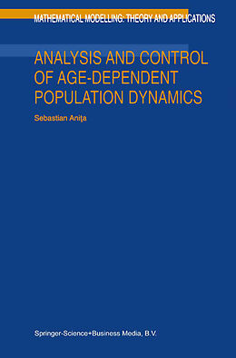 Fester Einband Analysis and Control of Age-Dependent Population Dynamics von S. Anita