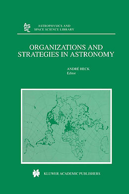 Fester Einband Organizations and Strategies in Astronomy von 