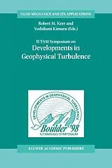 Fester Einband IUTAM Symposium on Developments in Geophysical Turbulence von 