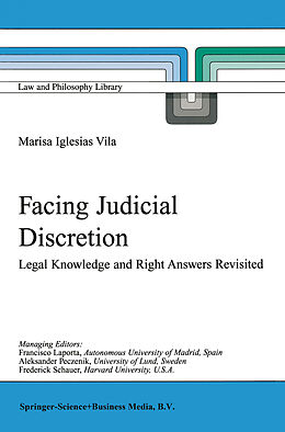 Fester Einband Facing Judicial Discretion von M. Iglesias Vila