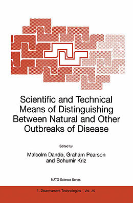 Fester Einband Scientific and Technical Means of Distinguishing Between Natural and Other Outbreaks of Disease von 