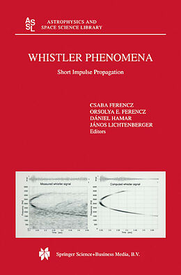 Fester Einband Whistler Phenomena von C. Ferencz, O. Ferencz, D. Hamar