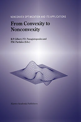 Fester Einband From Convexity to Nonconvexity von Panagiotis D. Panagiotopoulos, Panos M. Pardalos, Robert P. Gilbert