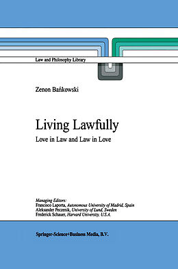 Fester Einband Living Lawfully von Z. Bankowski