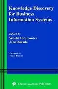 Fester Einband Knowledge Discovery for Business Information Systems von