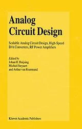 Fester Einband Analog Circuit Design von