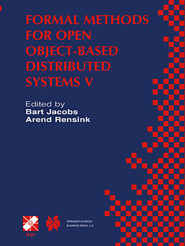 Fester Einband Formal Methods for Open Object-Based Distributed Systems V von 
