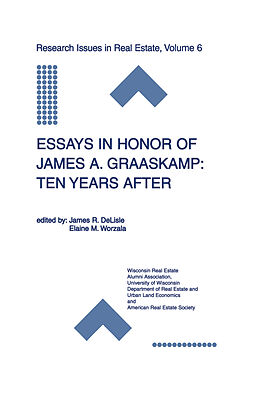 Livre Relié Essays in Honor of James A. Graaskamp: Ten Years After de 