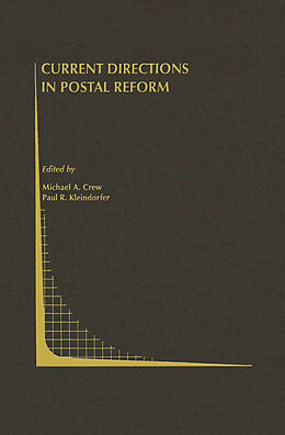 Fester Einband Current Directions in Postal Reform von 