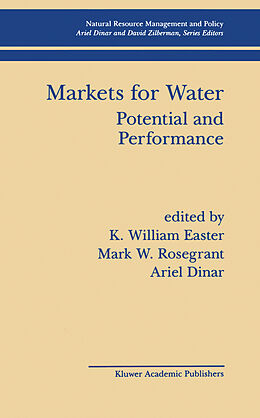 Fester Einband Markets for Water von 