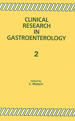 Fester Einband Clinical Research in Gastroenterology 2 von 
