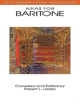  Notenblätter Arias for baritone and piano