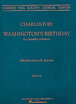 Charles Edward Ives Notenblätter Washingtons Birthday