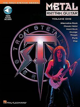 Kartonierter Einband Metal Rhythm Guitar, Volume One (Ohne CD) von Troy Stetina