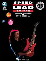 Couverture cartonnée Speed Mechanics for Lead Guitar Book/Online Audio de Troy Stetina