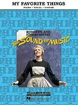 Richard Rodgers Notenblätter My favorite things (The sound of music)