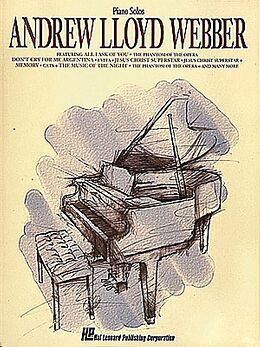 Andrew Lloyd Webber Notenblätter Piano SolosAndrew Lloyd Webber