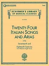  Notenblätter 24 Italian Songs and Arias (+Audio-Access)