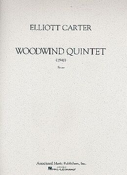 Elliott Carter Notenblätter Quintett