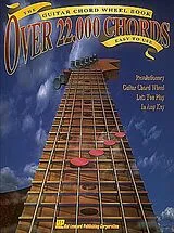  Notenblätter The guitar wheel book - over 22000 chords (easy to use)