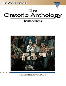  Notenblätter The Oratorio Anthology baritone