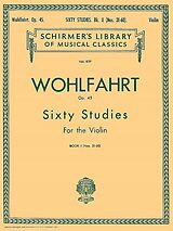 Franz Wohlfahrt Notenblätter 60 Studies op.45 vol.2 (nos.31-60)